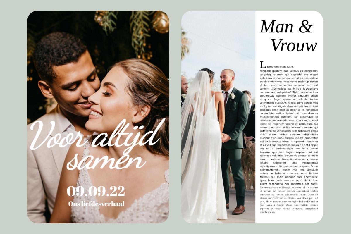 gezamenlijk bruiloft cadeau magazine