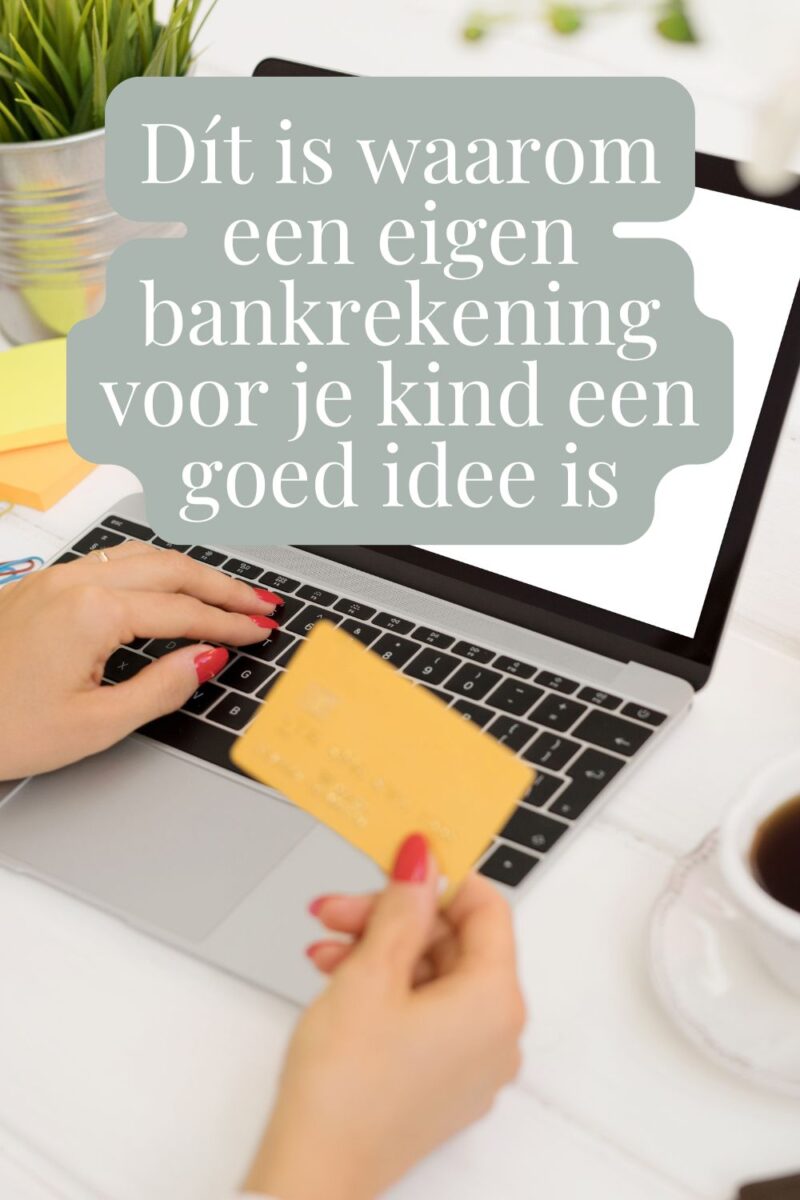 kinderrekening openen pinterest