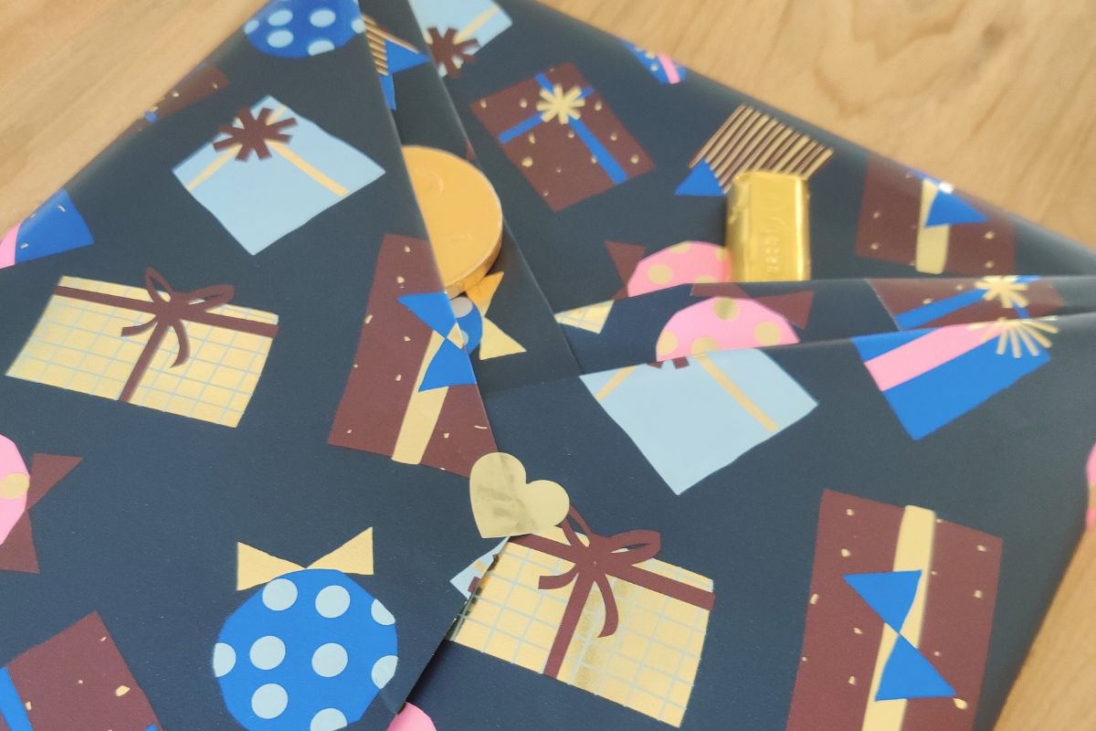 sinterklaas cadeau inpakken