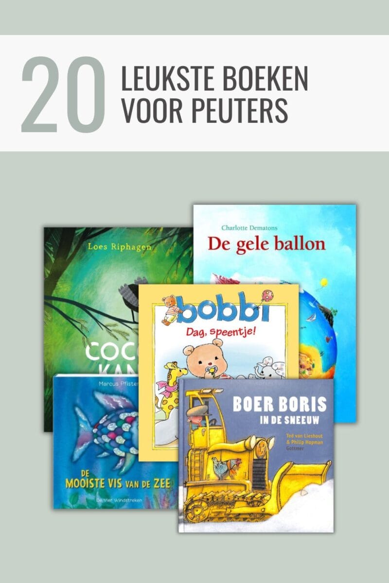 20 boeken voor peuters pinterest