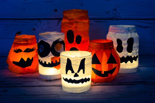 halloween decoratie kaarsen
