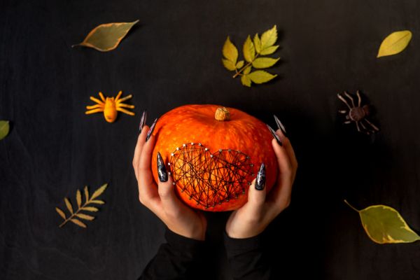 halloween decoratie pompoen