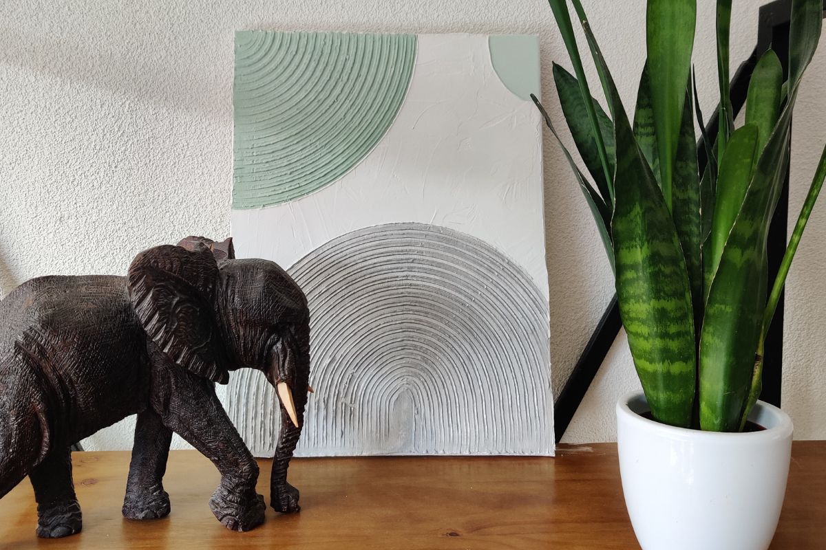 relief schilderij maken