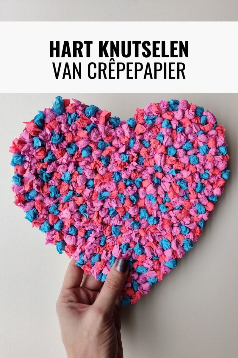 hart knutselen pinterest