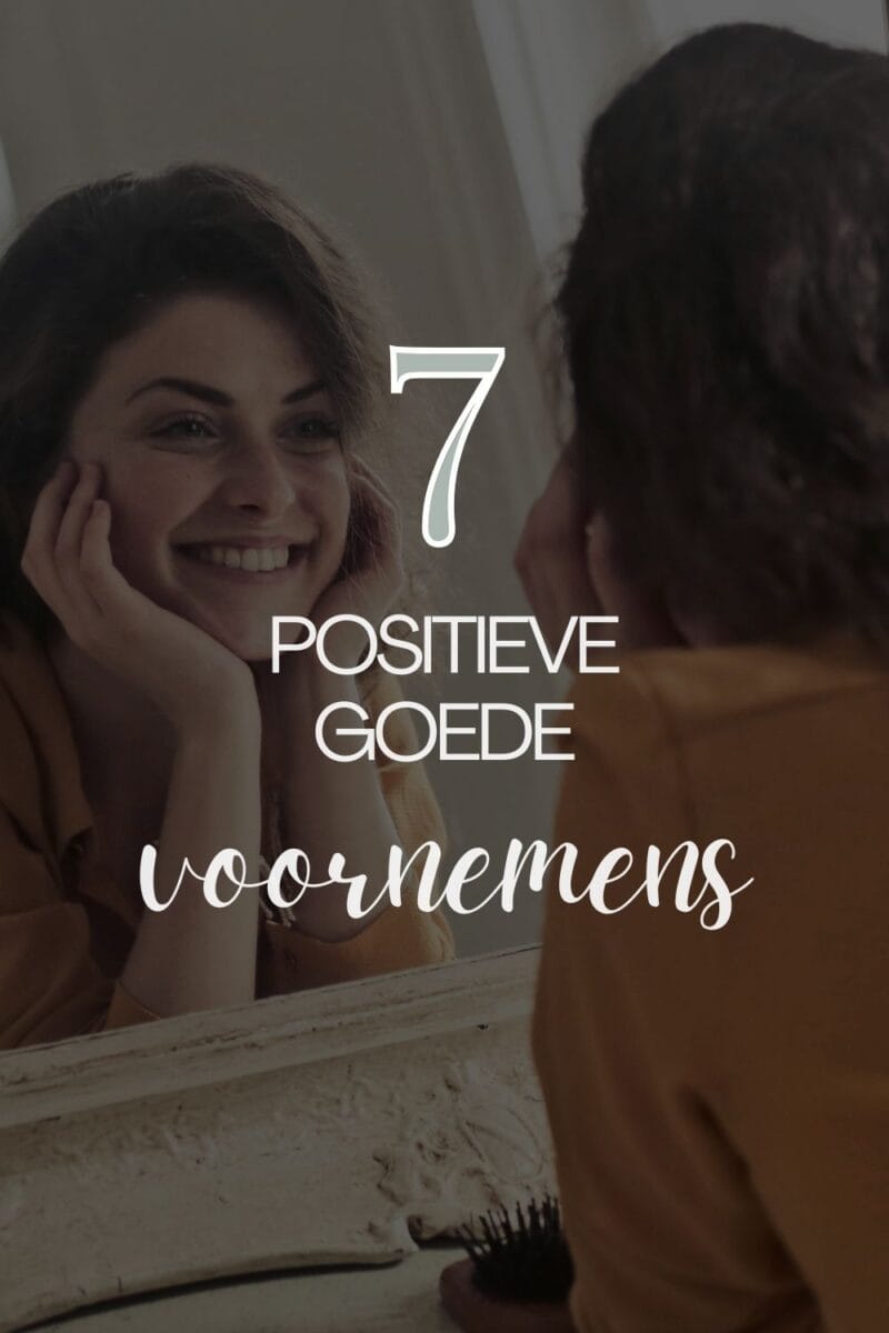 positieve goede voornemens pinterest