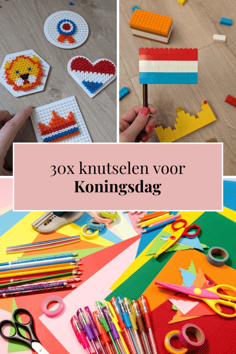 knutselen voor koningsdag