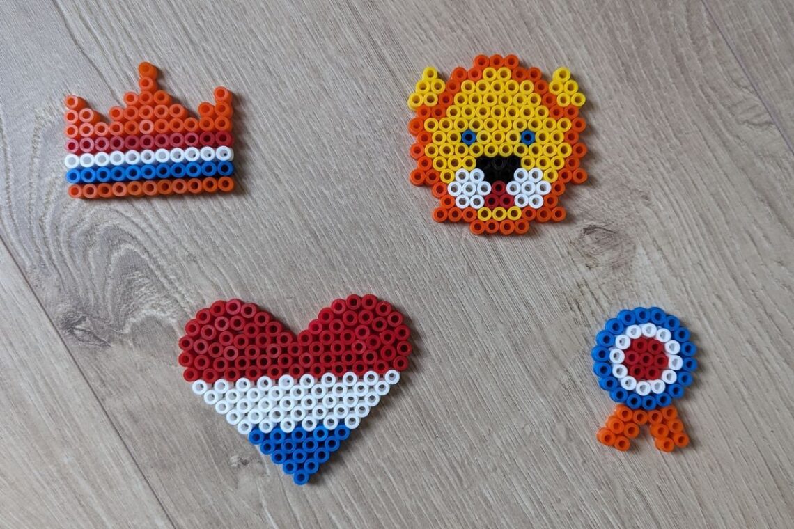 knutselen voor koningsdag