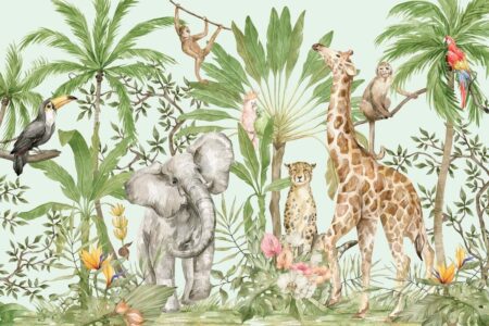 jungle behang walloha