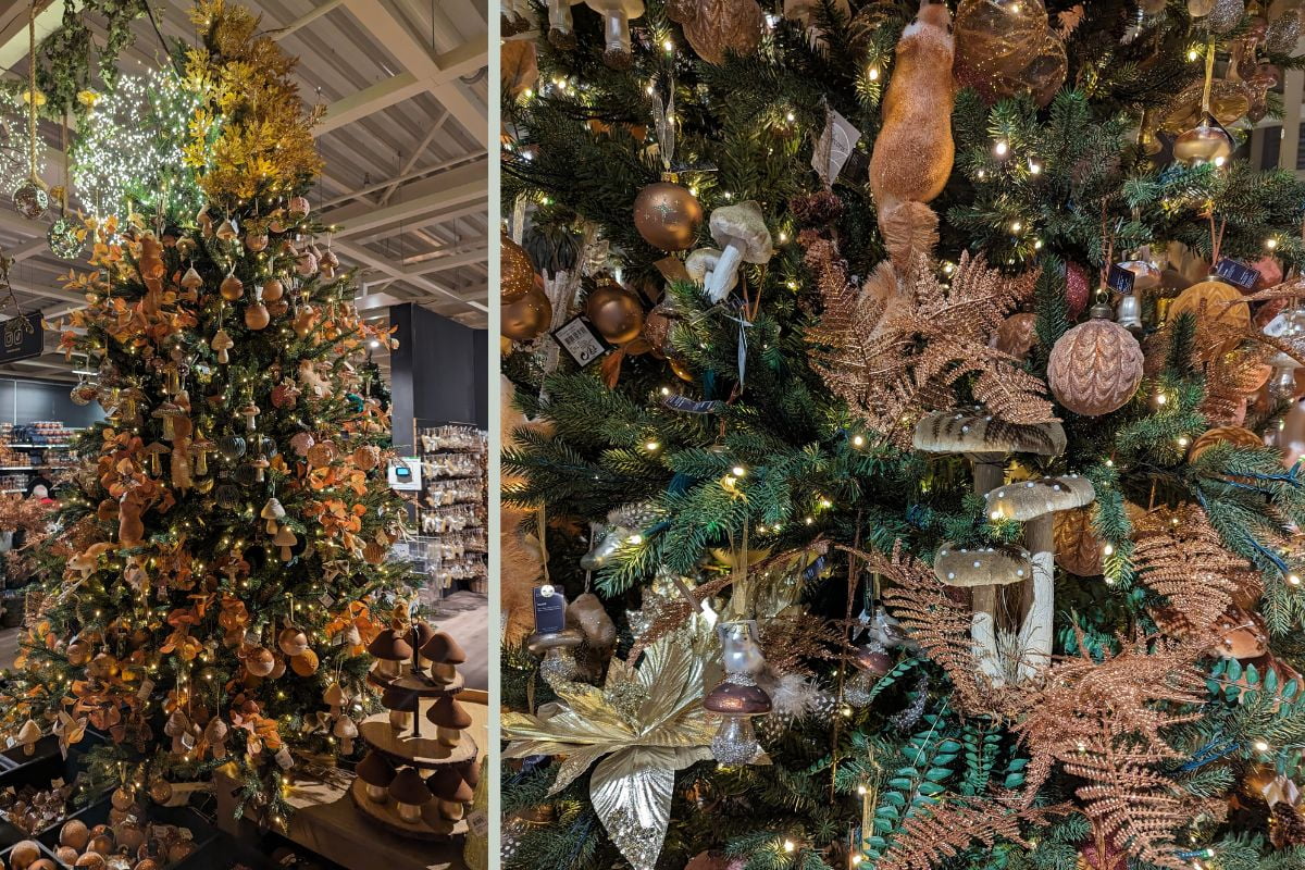 kerstboom versieren herfstboom