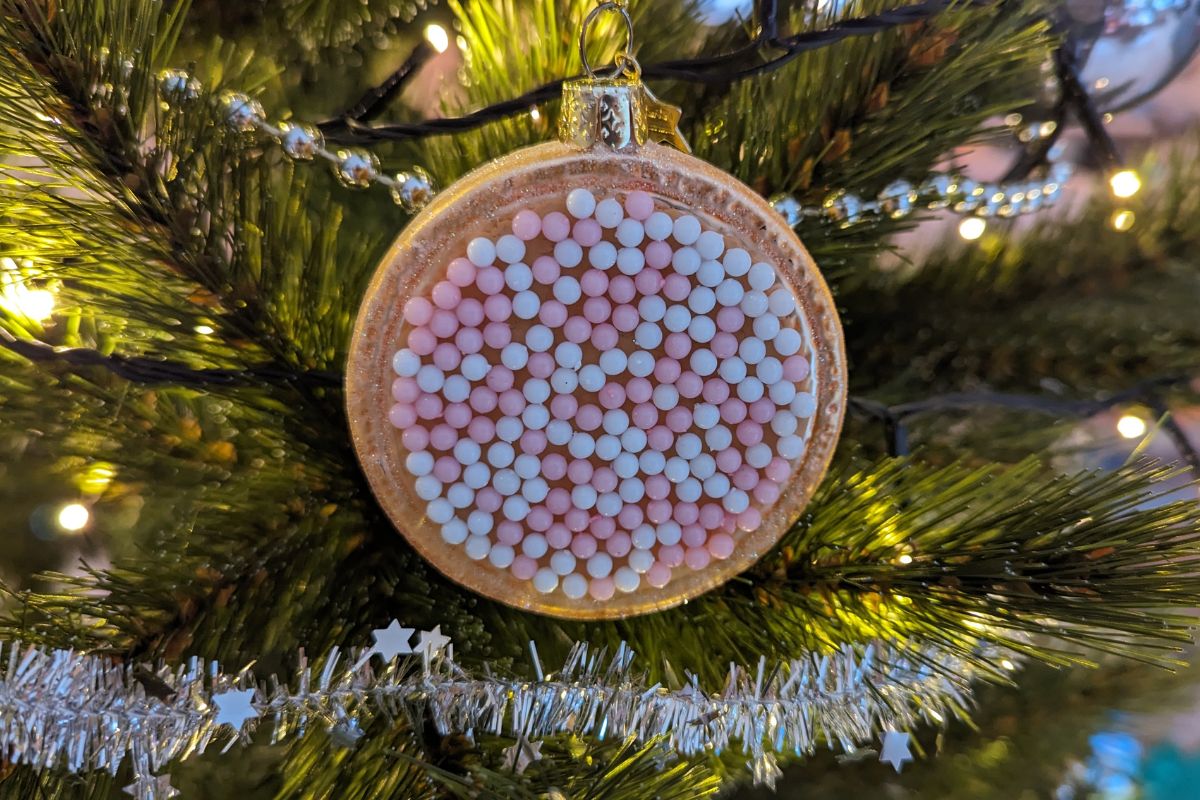 kerstornament vondels beschuit