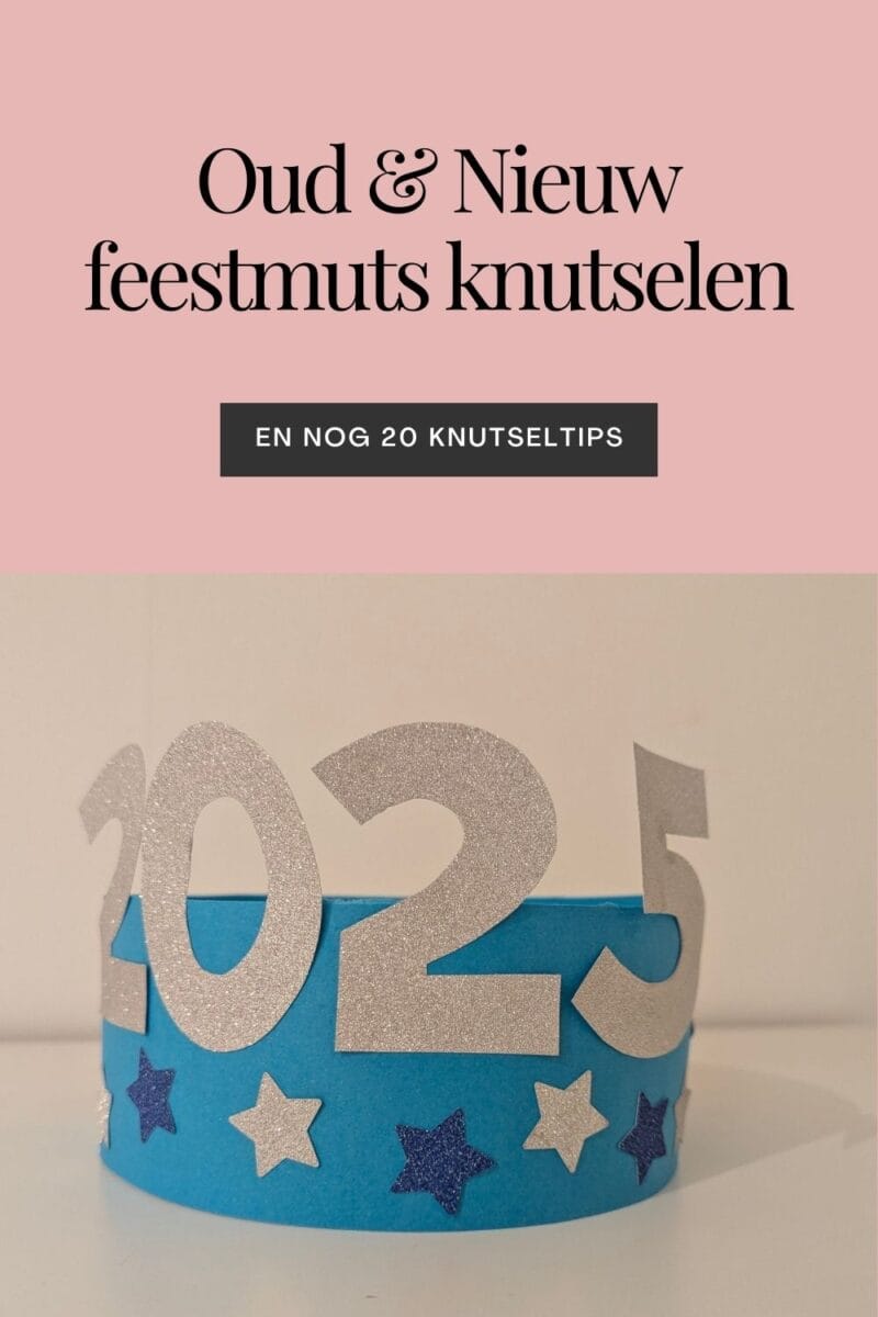 oud en nieuw knutselen feestmuts