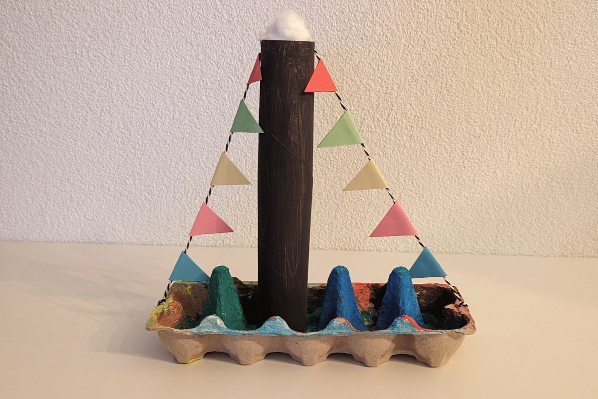 pakjesboot Sinterklaas knutselen