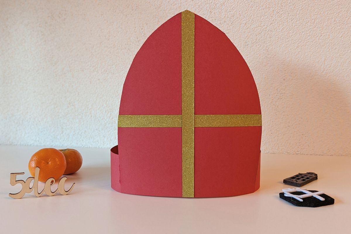 sinterklaas mijter knutselen