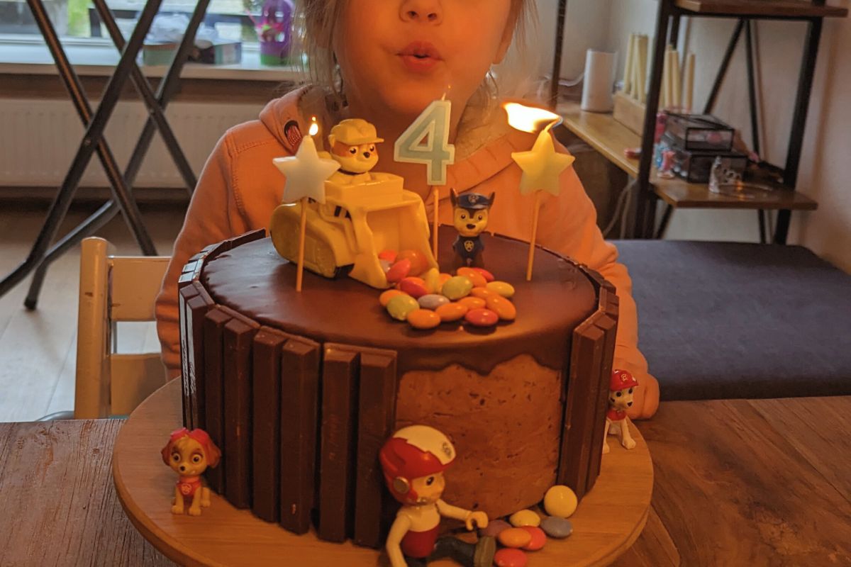 paw patrol verjaardagstaart