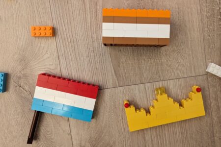 Lego ideeen voor Koningsdag