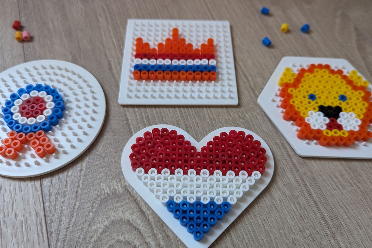 strijkkralen ideeen voor koningsdag