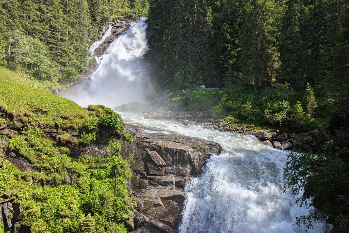 Hoge waterval Krimmler