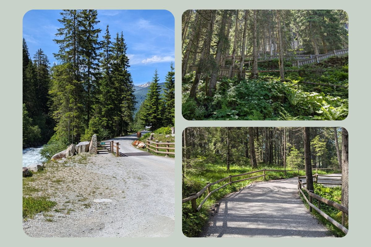 Wandelpad Krimmler watervallen