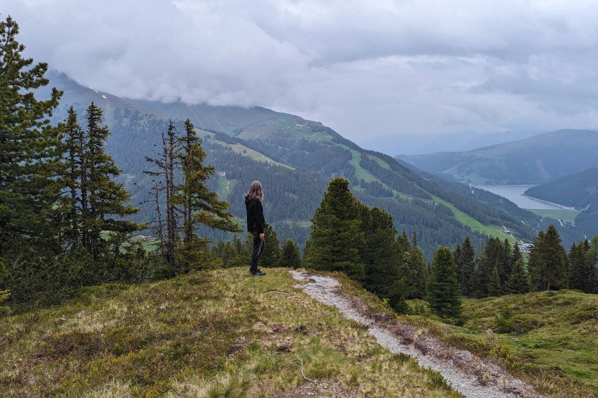 Isskogelbahn uitzicht