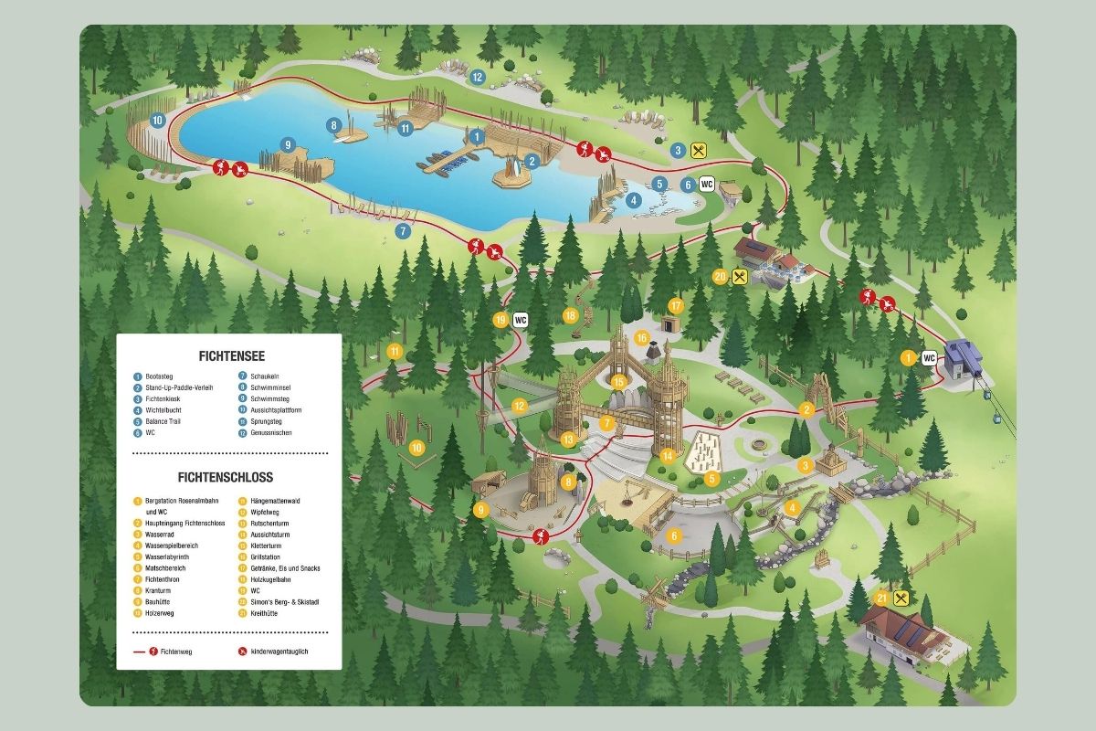 plattegrond Erlebniswelt R