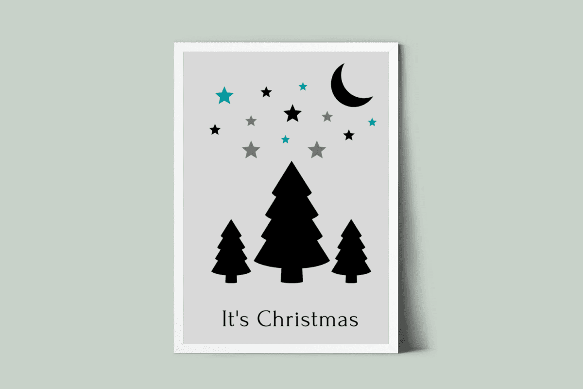 kerstmis poster