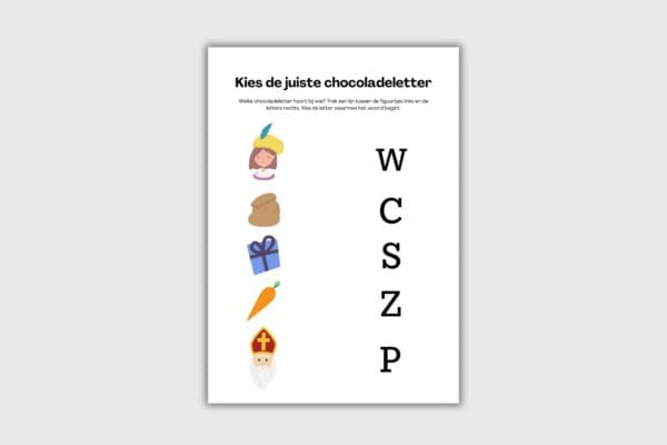 sinterklaas werkbladen (8)