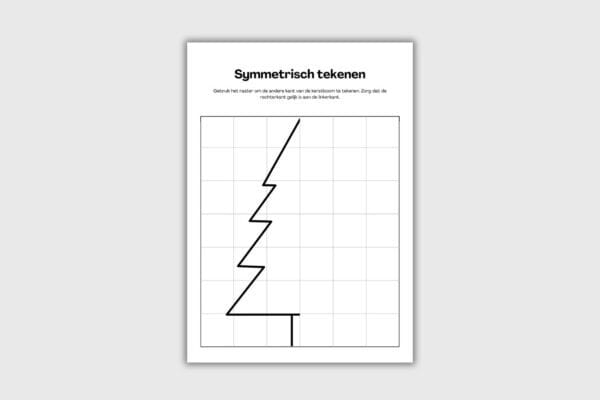kerst werkbladen