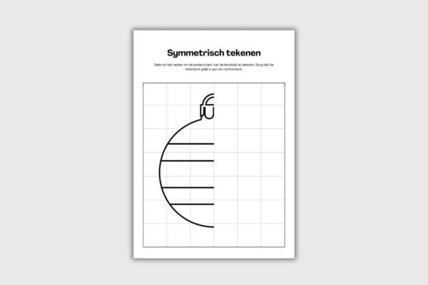kerst werkbladen