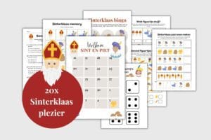 Sinterklaas voordeelbundel: 20 pagina's speelplezier