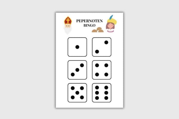 sinterklaas voordeelbundel pepernoten bingo
