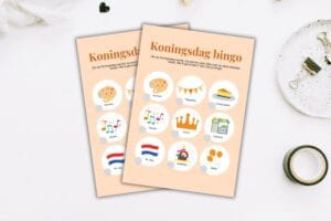 koningsdag speurtocht printable 2025