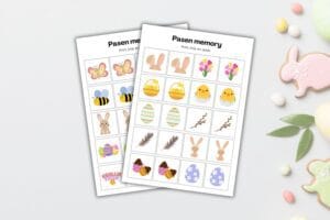 Pasen memory spel