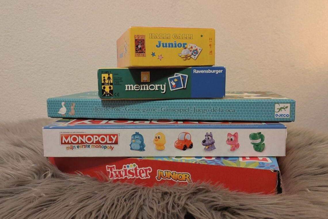 gezelschapsspellen voor kleuters