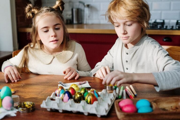 mellystore Paaseieren voor kinderen, 12 stuks