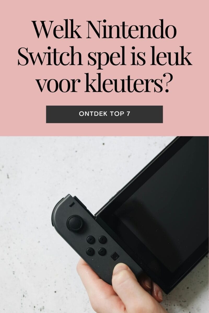 Nintendo Switch kleuters Pinterest