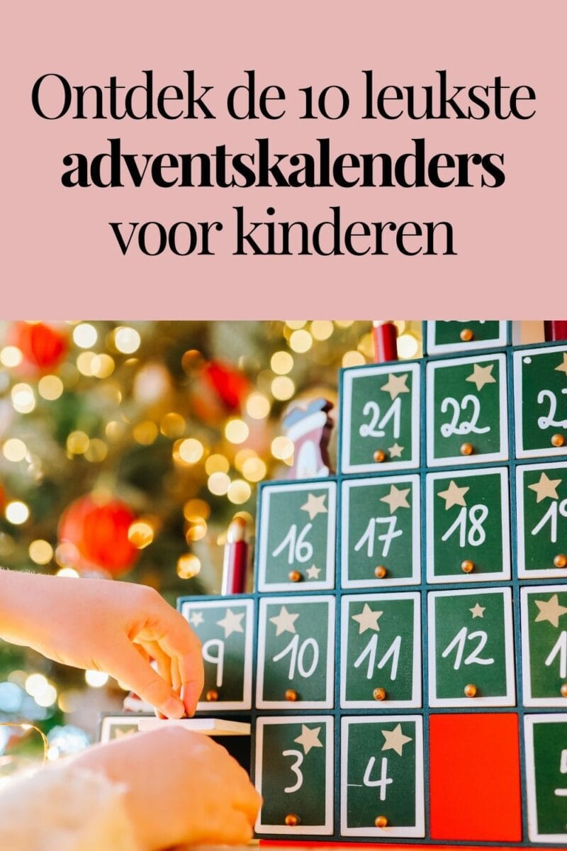 adventskalenders voor kinderen pinterest