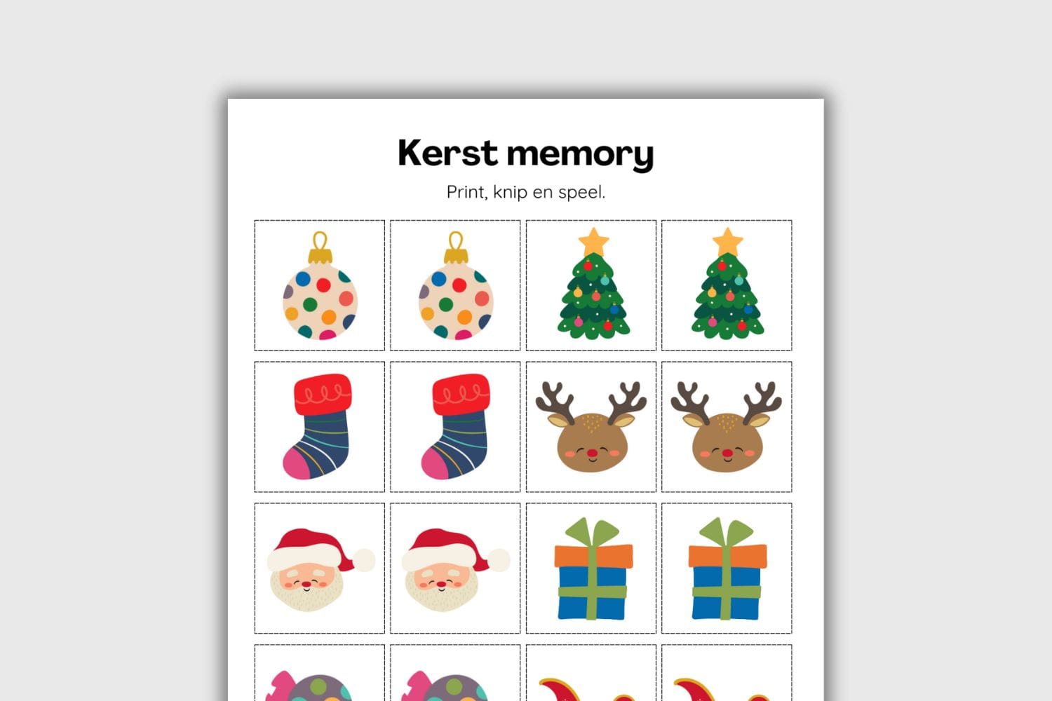 Kerst memory detail
