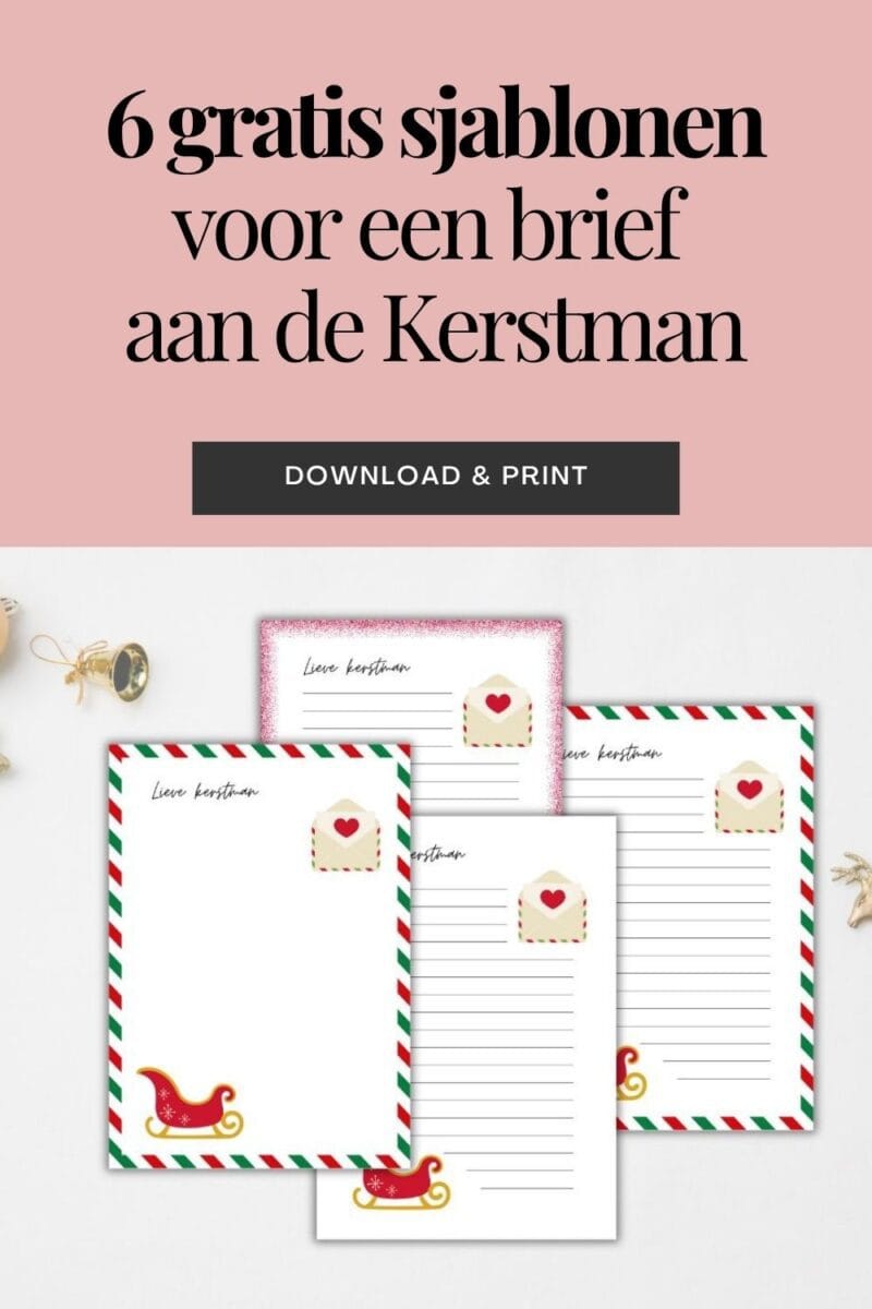 brief aan de kerstman pinterest