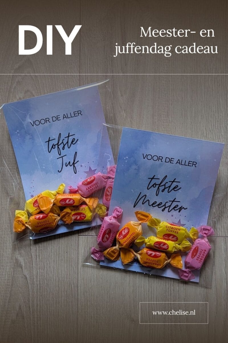 meester juffendag cadeau pinterest
