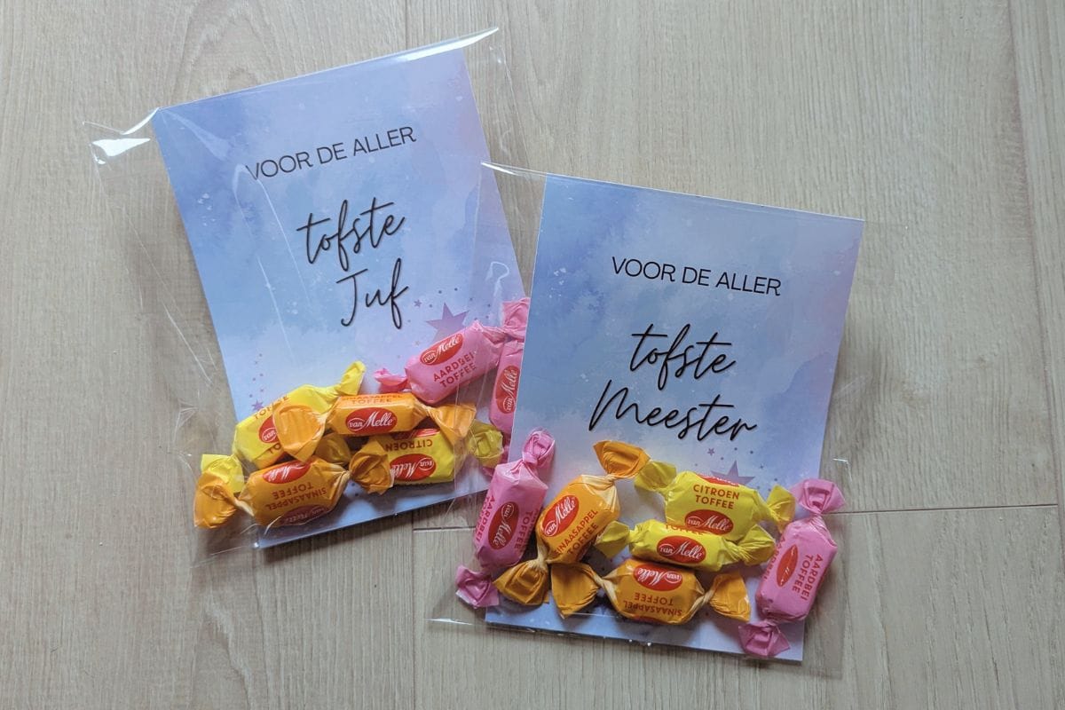 meester juffendag cadeau printable
