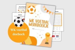 WK voetbal doeboek printable