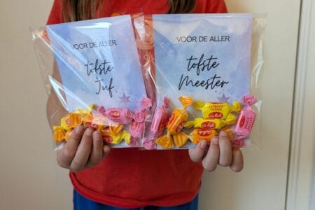 meester en juf cadeau
